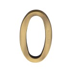 M Marcus Heritage Brass Numeral 0 - Concealed Fix 76mm